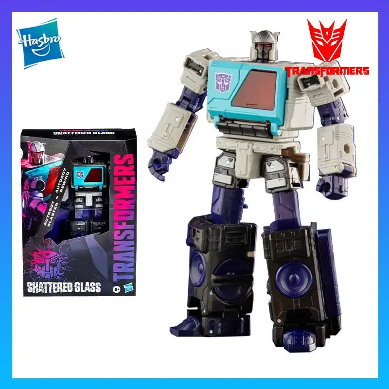 

Hasbro Genuine Transformers Voyager Class Blaster Movie & Anime Peripherals Collectibles Robot Model Toys Action Figures F3926