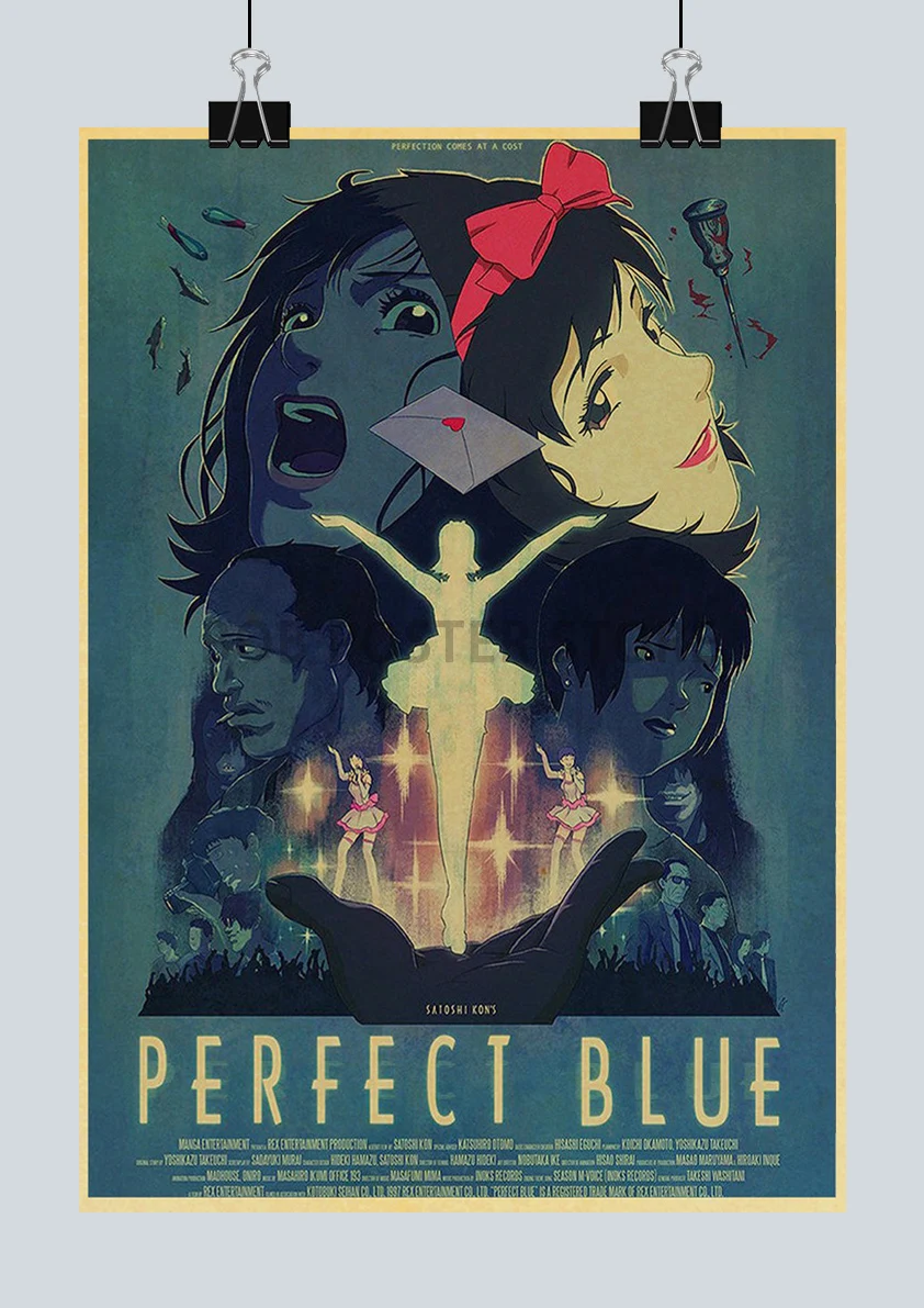 Плакат Kon Satoshi Paprika/Perfect Blue  lanxihaibao
