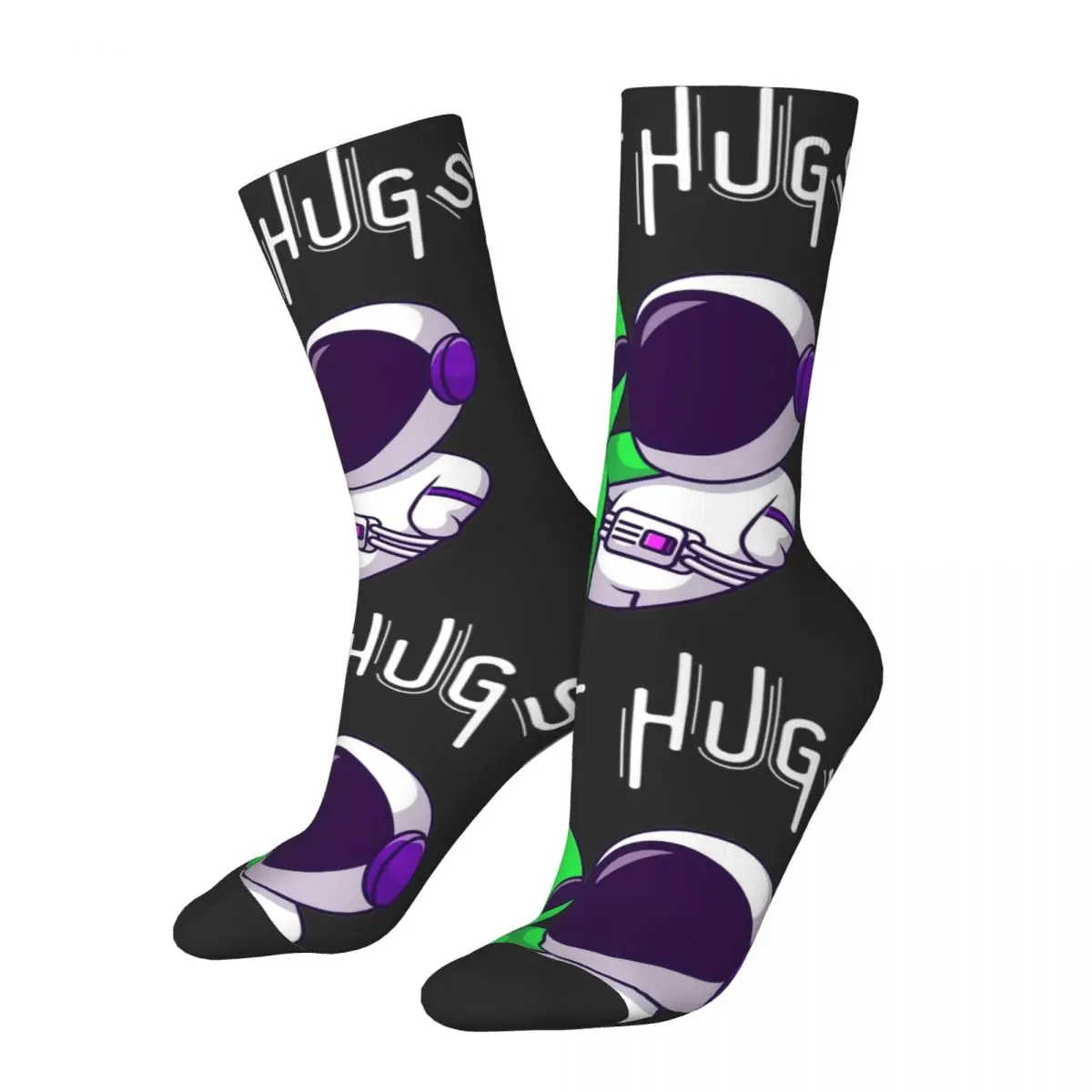 

Модные женские носки Alien Free Hugs Merch теплые новые графические носки все сезоны