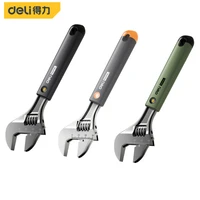 1 pcs 8 household adjustable spanner multicolor rubberized non slip wrench multifunctional electrician portable repair tools