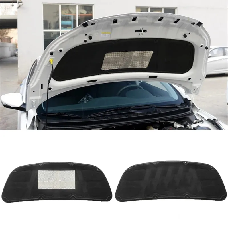 

For 2012-2015 Hyundai Elantra Avante MD UD Car Hood Engine Heat Sound Insulation Pad Cotton Soundproof Cover Mat H