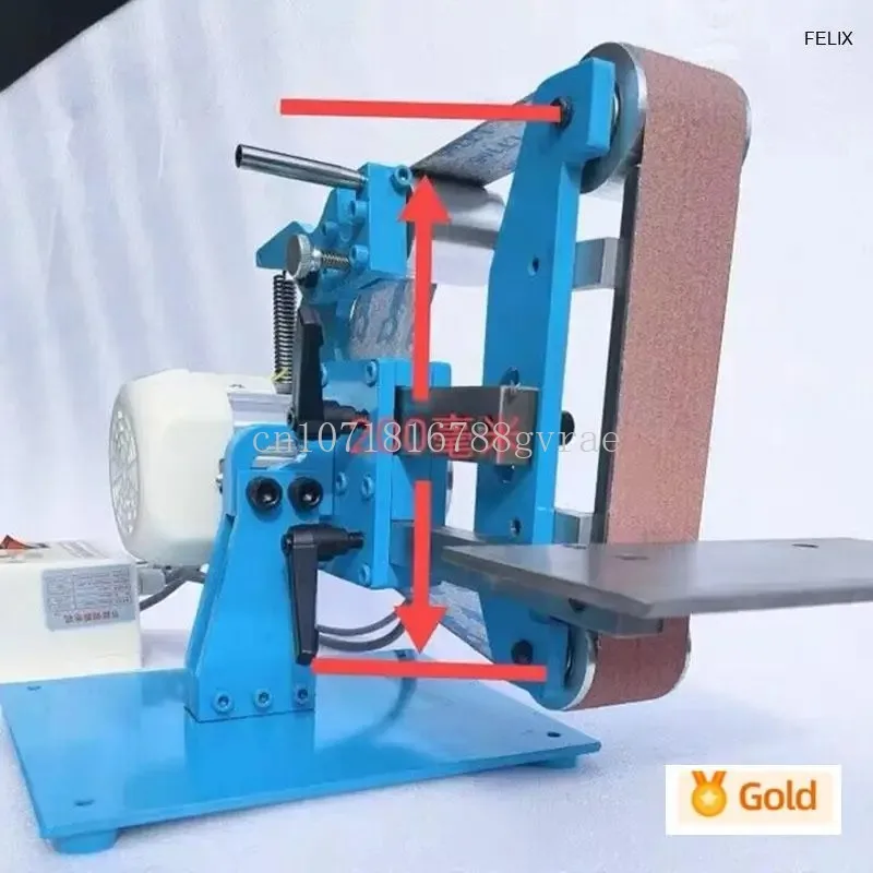 Factory750W lijadora de correa электрическая вертикальная и горизонтальная полированная с