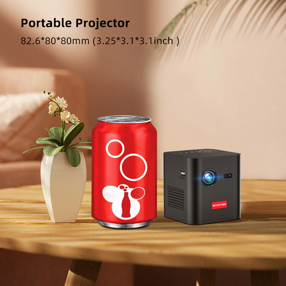 BYINTEK P19 Pico Mini 3D Smart Android WIFI TV Video LED DLP портативный проектор для Full HD 1080P мобильный