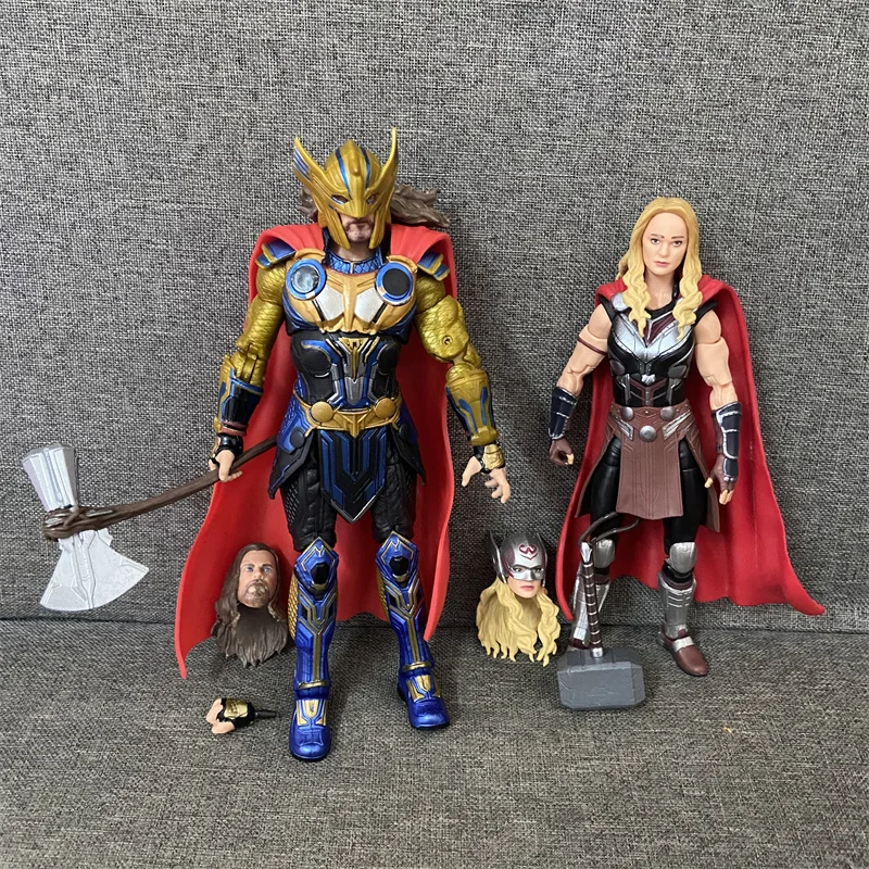 Фигурка Marvel Legends Thor: Love and Thunder Леди Тор Джейн Фостер Ког BAF Mighty Wave THOR в подарок 6