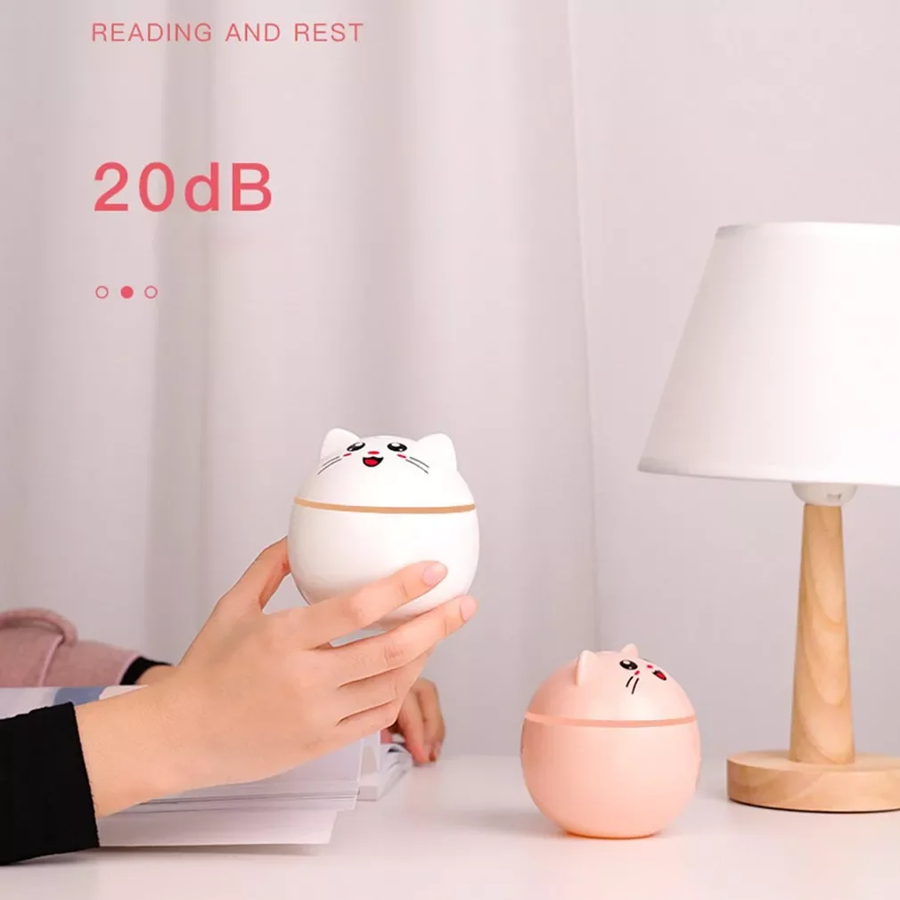 

Atomizing Humidifier Portable USB Home Office Moisturizing Mute Large Spray Lucky Cat Humidifier