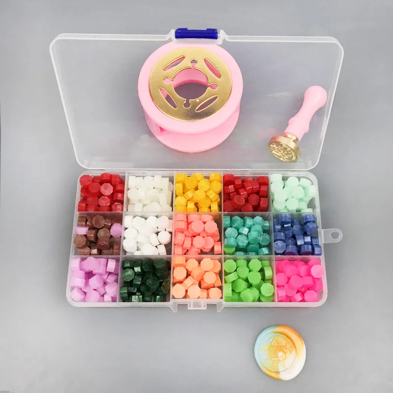 Огненная краска, воск, зерна, прозрачная