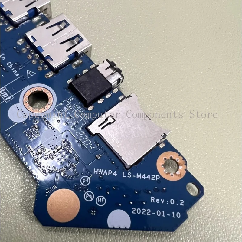 Новый hwap4 ls-m442p аудио USB SD-кардридер RJ45 Lan IO плата