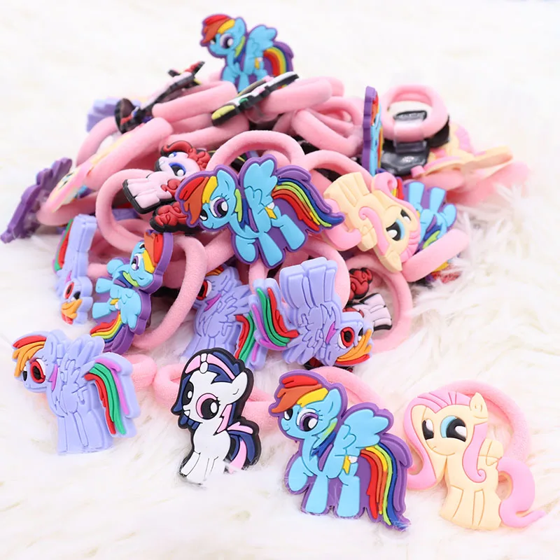 Ful Hair Bundle Children Rubber Band Ponytail Holding Head Band Cartoon Animal Icon Girl Fashion Hair Accessory