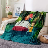 goldfish 3d print flannel blanket japanese anime fleece blanket home textile nap blanket office sofa blanket