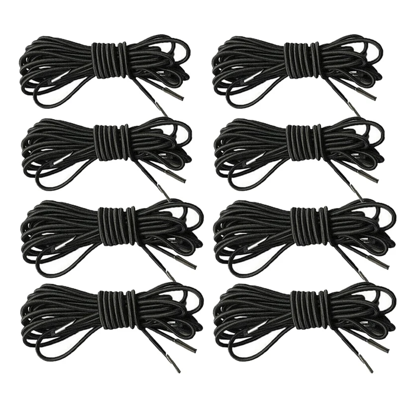 

8Pcs Elastic Camping Multistrand Dichotomanthes Rope Sun Loungers Fixing For Recliners Chair Repair Rope Cord Kit