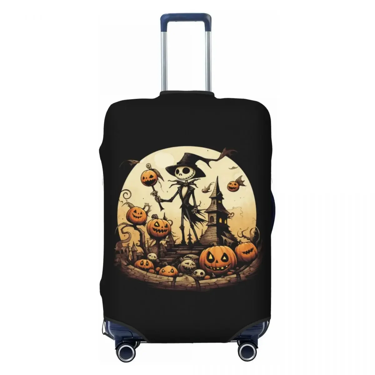Персонализированный Чехол для чемодана с изображением героев фильма Хэллоуин