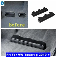 car accessories seat bottom ac air duct vent anti blocking plastic protection cover kit for vw volkswagen touareg 2019 2022