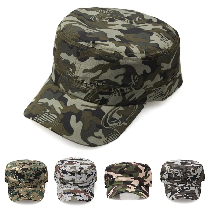 

Men Outdoor Sports Tactical Hat Military Army Snapback Caps Army Camouflage Baseball Cap Hunting Hiking Fishing Casual Hats