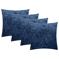 4pcs waterproof pillowcase decorations cushion cases for couch sofa home waterproof square pillowcase patio pillowcase shell for