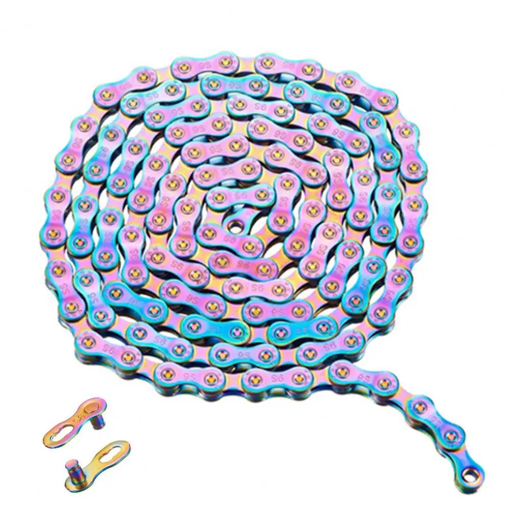 

8/9/10/11 Speed Dazzling Bike Chain Smooth Rust-proof Impact Resistant Bicycle Chain for Campagnolo System