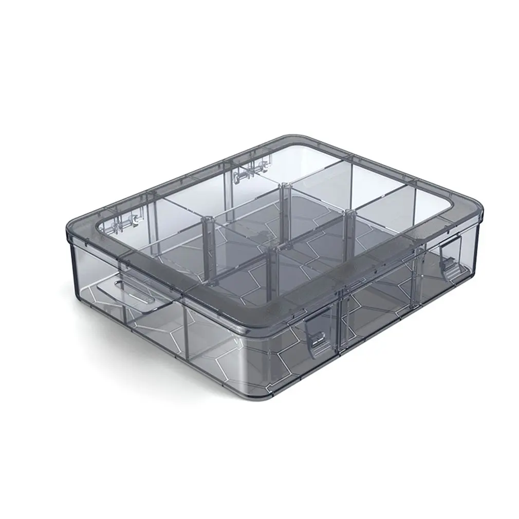 

Регулируемый контейнер для хранения, пластиковый контейнер для хранения, отсек для компонентов, винтовой рукав, держатель, контейнер для ди...