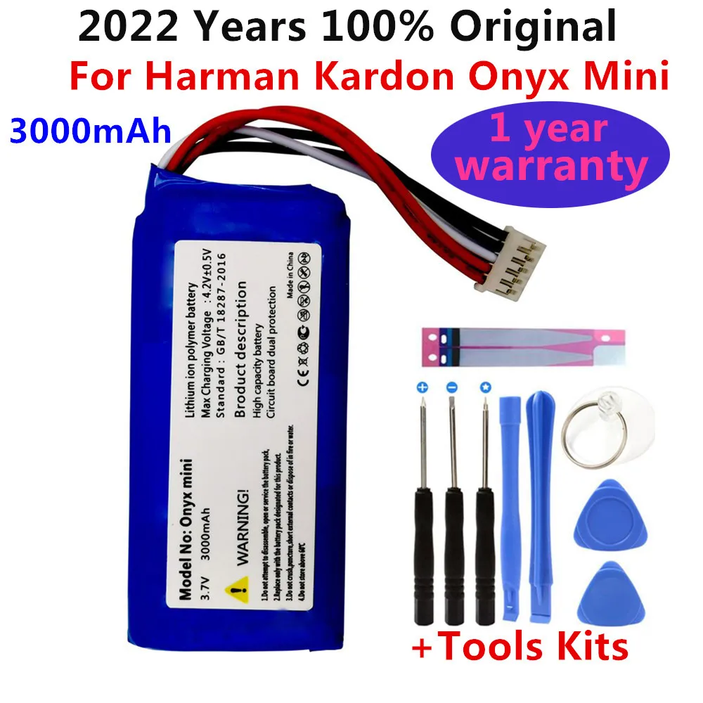 

Bluetooth Speaker Battery CS-HKM200SL For Harman/Kardon Onyx Mini Factory price Batteries CP-HK07, P954374 AKKU 3.7V 3000mAh