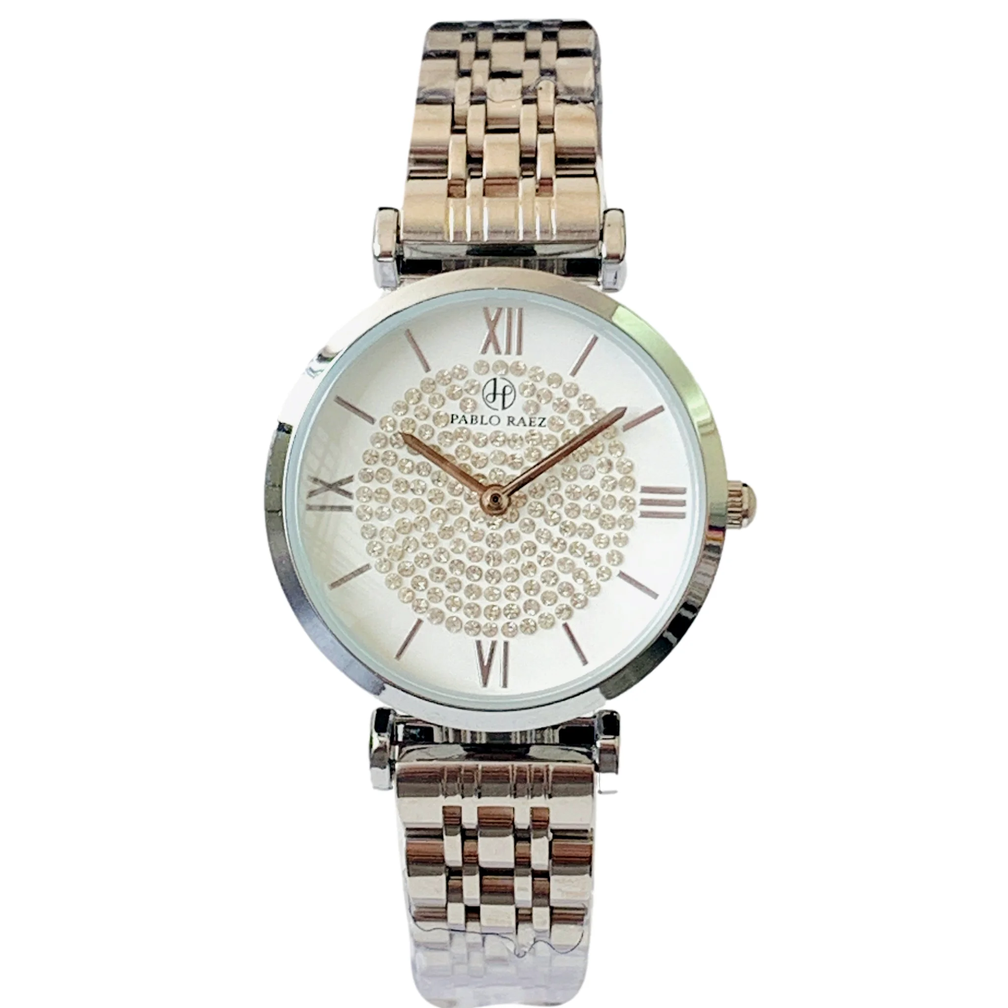 

PABLO RAEZ Original Style 316 Steel Women Watch Casual Wristwatch Lady Fashion Luxury Quartz Rhinestone Relojes De Marca Mujer