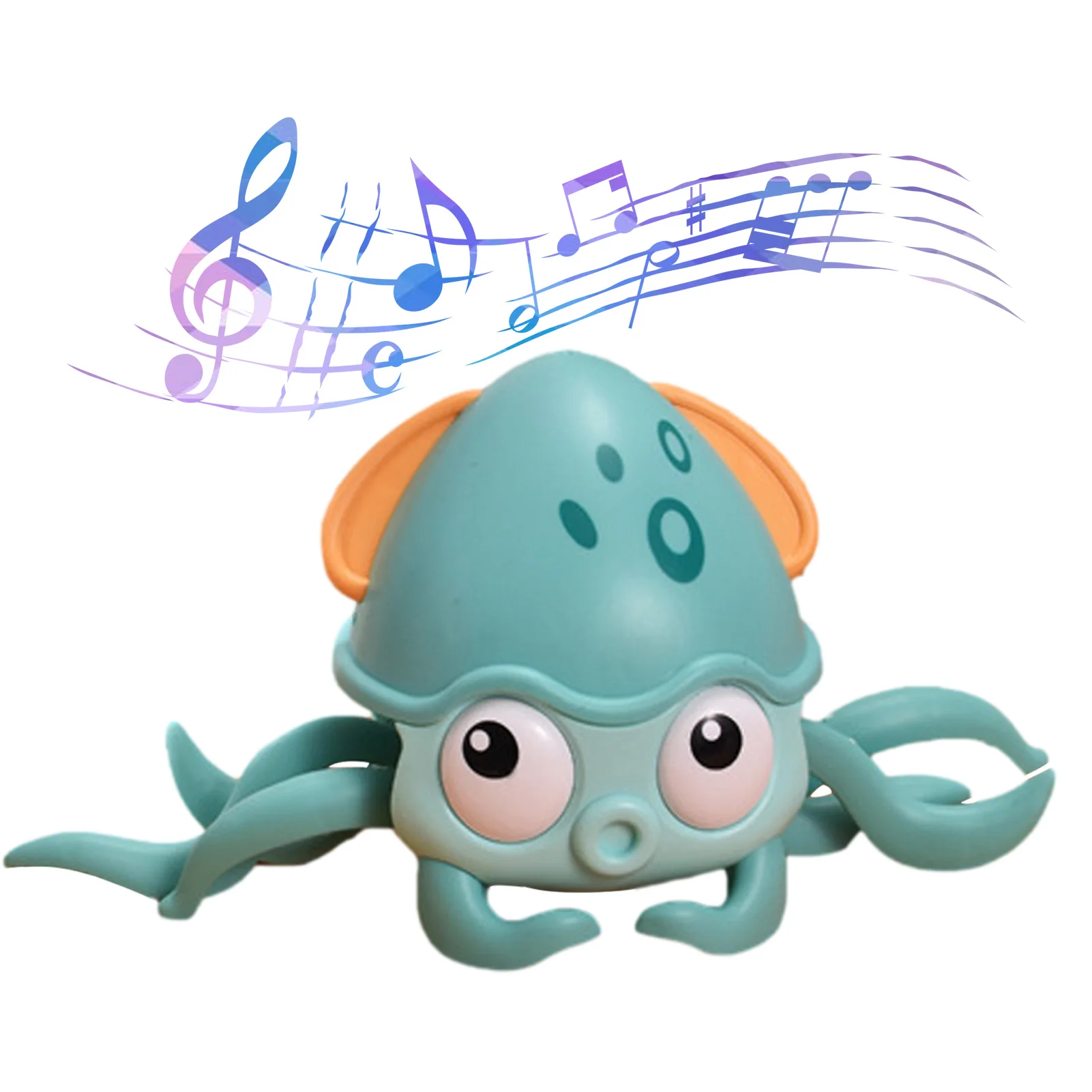 

Crawling Octopus Baby Toy Toddler Interactive Toy Toddler Interactive Toys With Sensor Obstacle Avoidance Function Smart Sensory