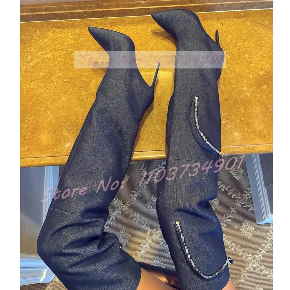 Карманные ботинки на молнии с промежностью женские из лакированной кожи для