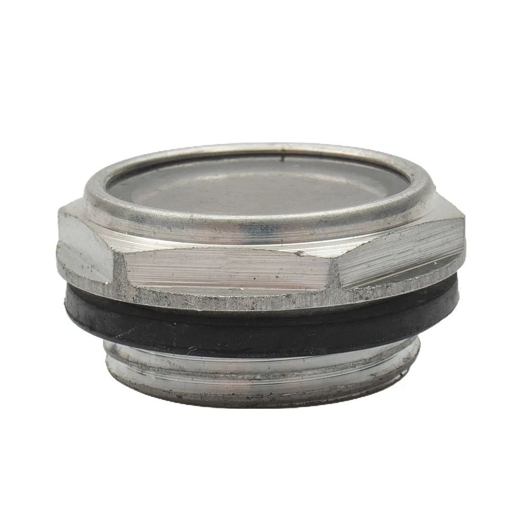 

Parts Oil Face Mirror Male Thread Plastic Replacement Universal 3/4\" BSPT Air Compressor Clear Fittings Durable