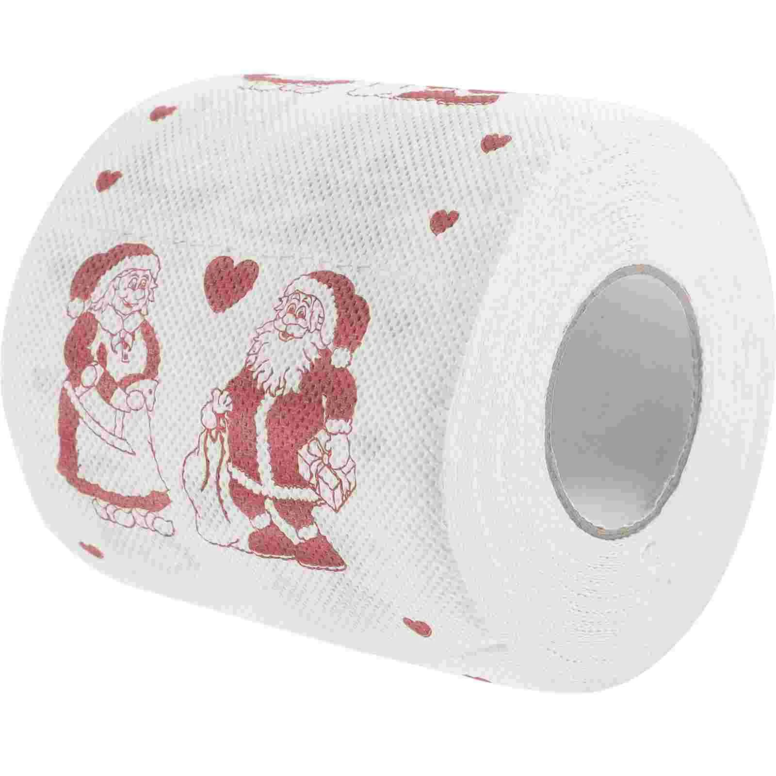 

Paper Hand Towels Xmas Tissue Decor Table Napkins Kitchen Soft Toilet Christmas Bath Tissues
