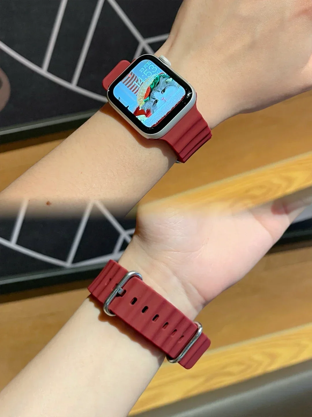 Silicone Watch band for Apple strap 45mm 40mm Ultra2 49mm 44mm 41mm 38-42mm Ocean sport bracelet series10 9 8 7 6 5 4 3 SE