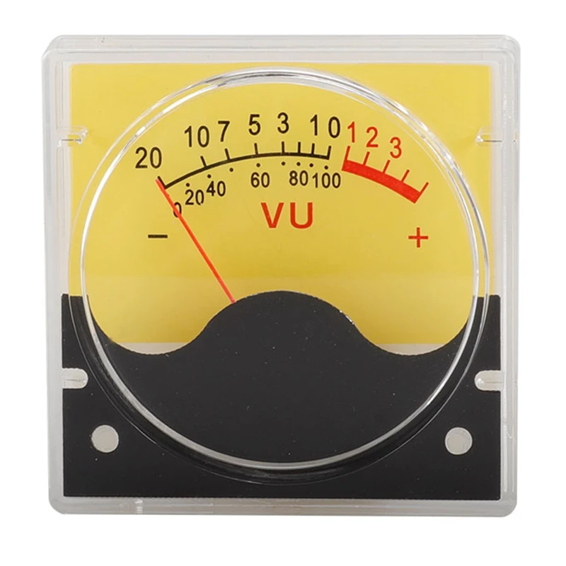 

TOP TR-R36W 500UA VU Meter Header DB Level Header For Recording Audio, With LED Back Light, Audio Level Meter