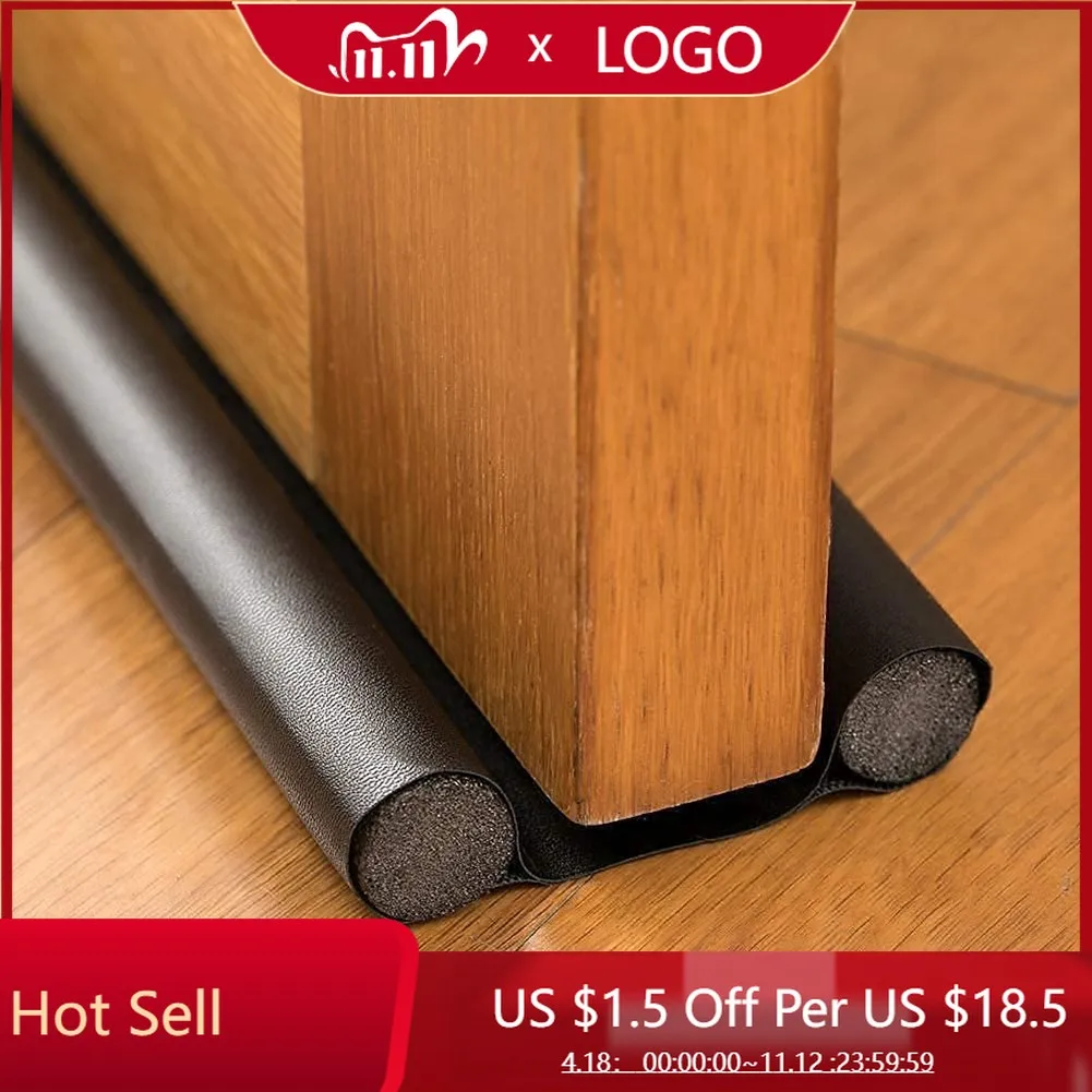 

Door Bottom Waterproof Sealing Strip Draught Under Door Draft Excluder Stopper Door Bottom Guard Double Proof Noise Reduction