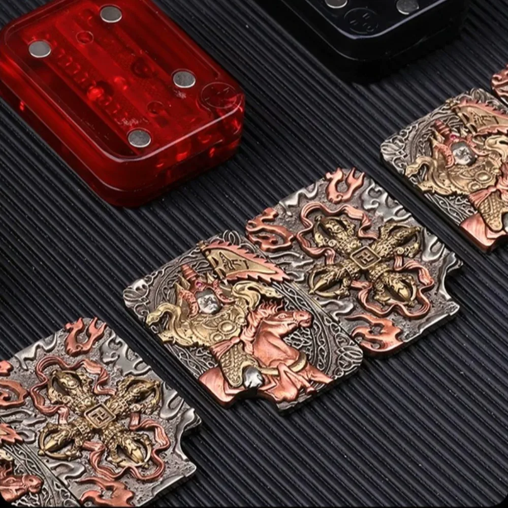 Фото Игрушка-антистресс CHIMAGO EDC King Gesar Price Sign Collaboration BPmods с картой для снятия стресса с помощью пальцев №5