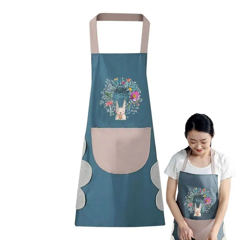 

Kitchen Apron Waterproof And Oil-proof Apron For Men And Women Cooking Baking Kitchen Aprons For Kitchen Restaurant Cafe