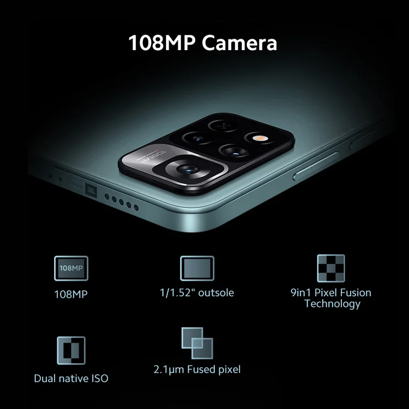Xiaomi redmi note 11 pro global ROM 108MP camera, MediaTek Dimensity 920 5G,5160 mAh