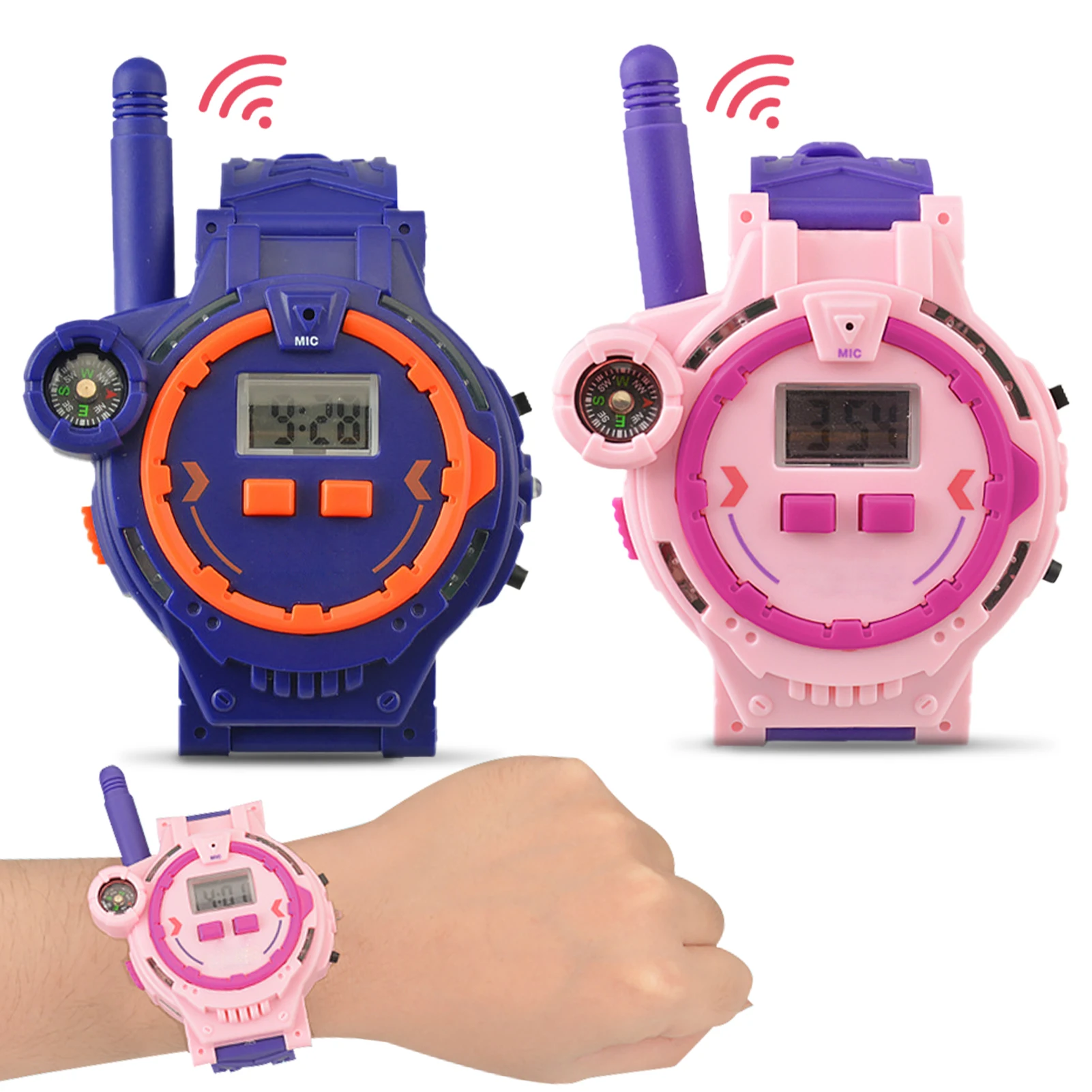 

Kids Walkie Talkie Walkie-Talkies For Kids 200 Meter Long Range Pink & Blue Walkie Talkies For Kids 2 Pack Boys Girls