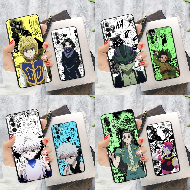Feitan Hisoka HXH чехол для Samsung Galaxy A12 A32 A52 A22 A42 A72 A50 A70 A21S A52S A31 A51 A71 задняя крышка