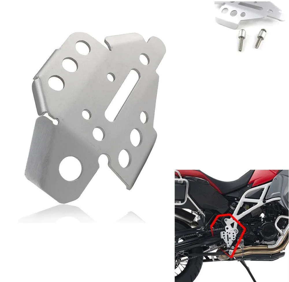 

Aluminum Motorcycle Accessories Rear Brake Guard Cylinder Frame Protector Cover For BMW F800GS F700GS F650GS ADV 2013 2014 2015