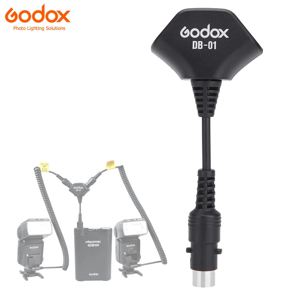 

Godox DB-01 One-to-two Cable Y Adapter for Godox PROPAC Power Pack PB960 PB820 AD360 AD180