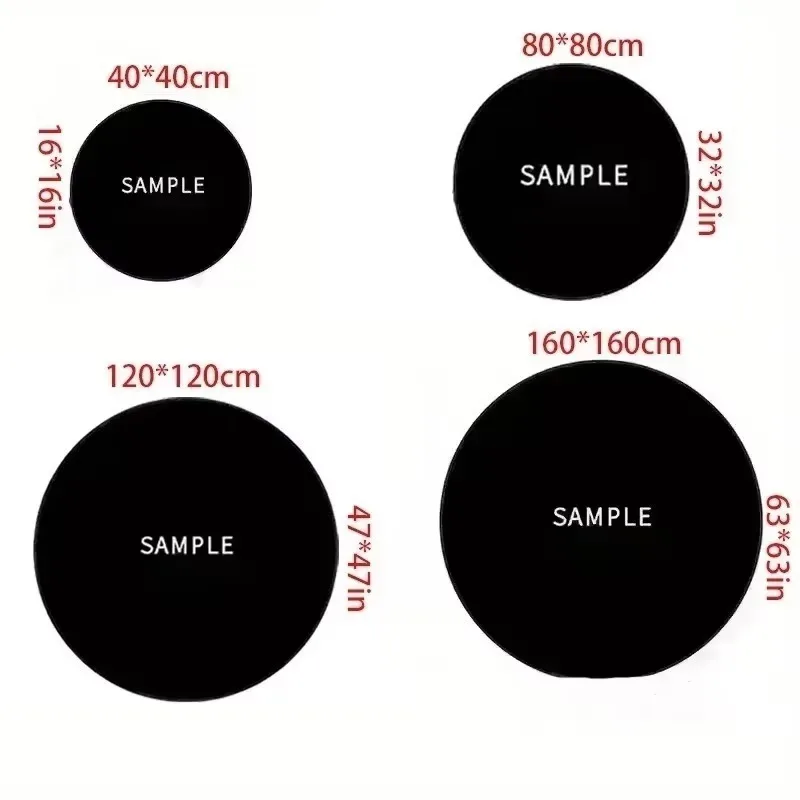 Круглый ковер L-Lord of the Rings для гостиной легендарный из фильма Толкин вентиляторы