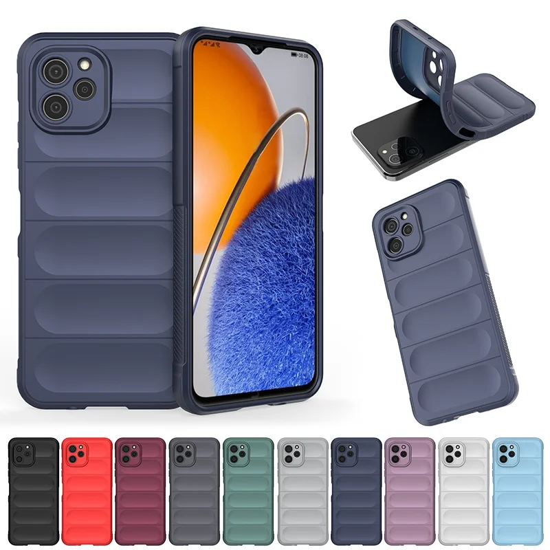 For Nova Y61 Case For Huawei Nova Y61 Cover Funda Shell Soft Silicone TPU Protective Phone Bumper For Nova Y61