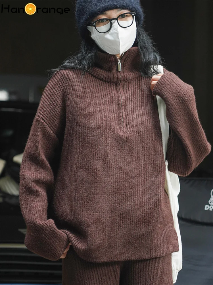 HanOrange 2024 Зимний свитер из нейлона
