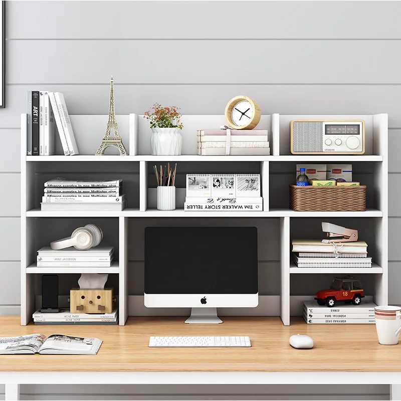 

2023 Year Aoliviya Official New Desktop Storage Rack Desktop Bookshelf Simple Computer Desk Multi-Layer Student Dormitory Small