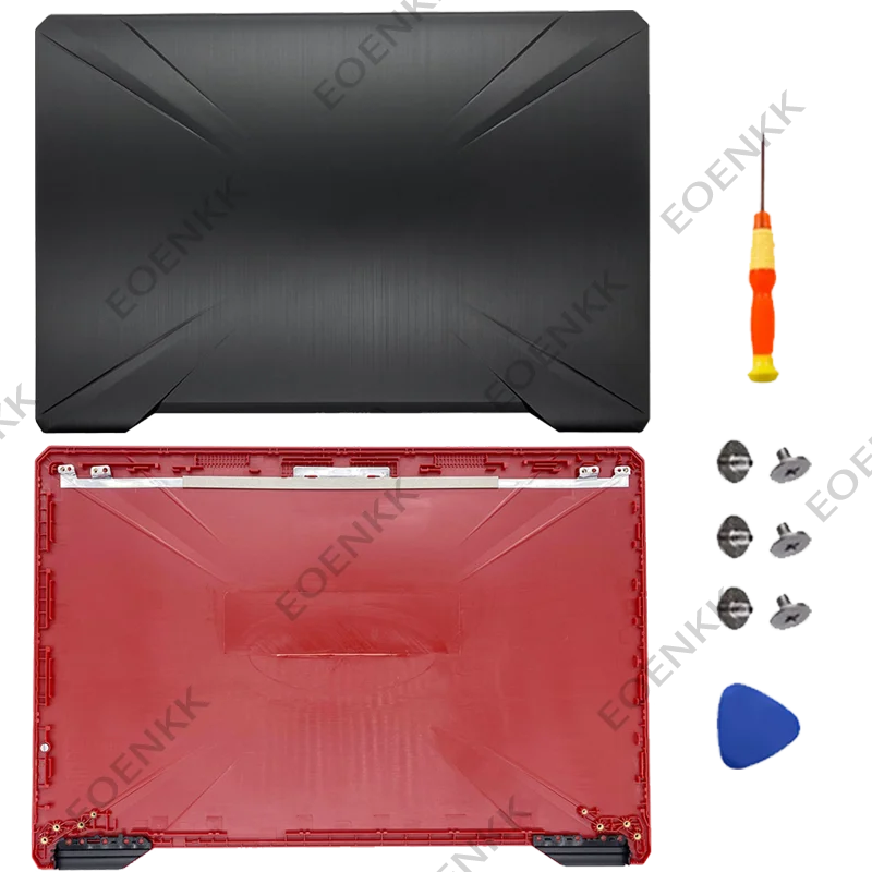 Фото Комплект корпуса для ноутбуков ASUS TUF Gaming FX504 FX80 Series: нижняя крышка, подставка для рук, задняя крышка LCD, передняя рамка, комплект для замены №2