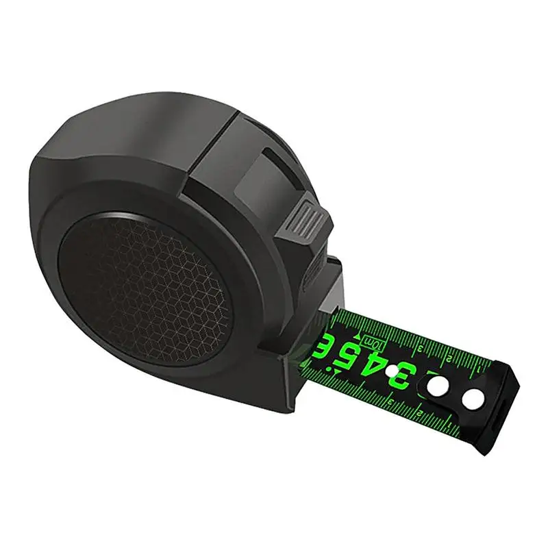 

Small Tape Measure Glowing Body Tool With Self-Lock And Retraction Control Ergonomic Tool For Measurement Construction Flat Tape