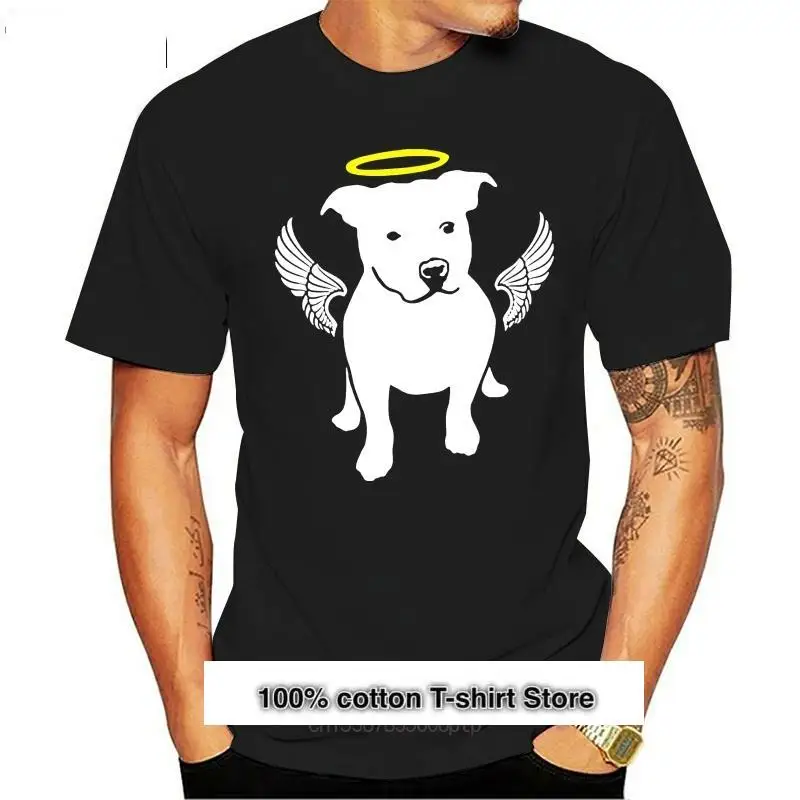 

Camiseta de manga corta con estampado de perro Pitbull Pit Bull Terrier, camisetas cómodas de alta calidad, novedad de 2021