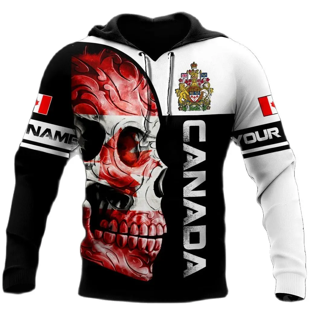 

Vintage 3d Men Shirt Hoody Canada Warrior Sports Suit Oversized Hoodie Print Camouflage Pullover Hoodie Casual Men's Sweatshirt