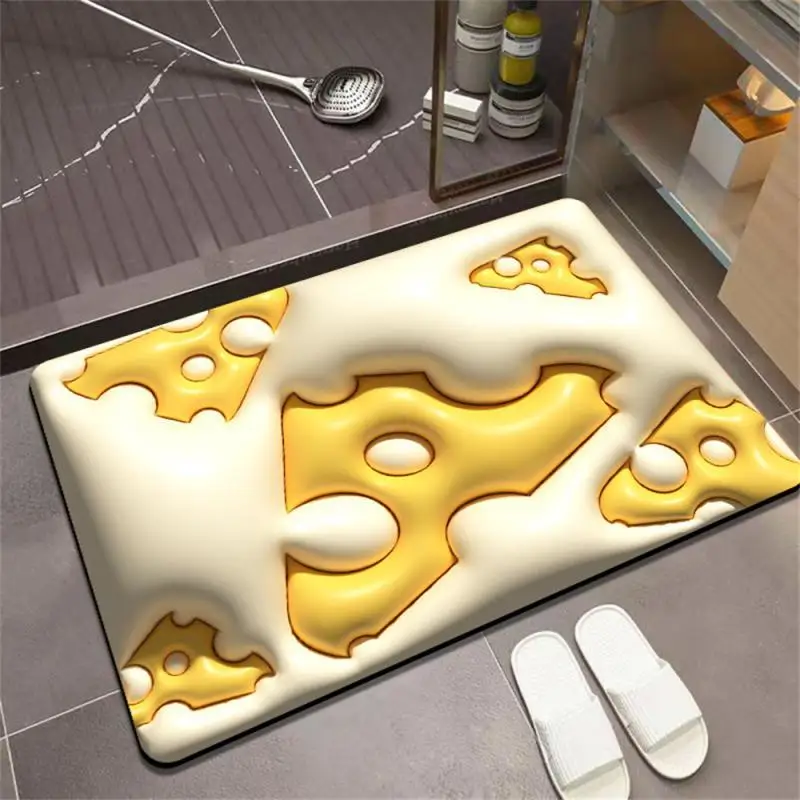 

Diatom Mud Absorbent Carpet Household Kitchen Carpet 3d Ins Anti-slip Mat Kitchen Accessories 40x60cm Absorbent Mat Expansion