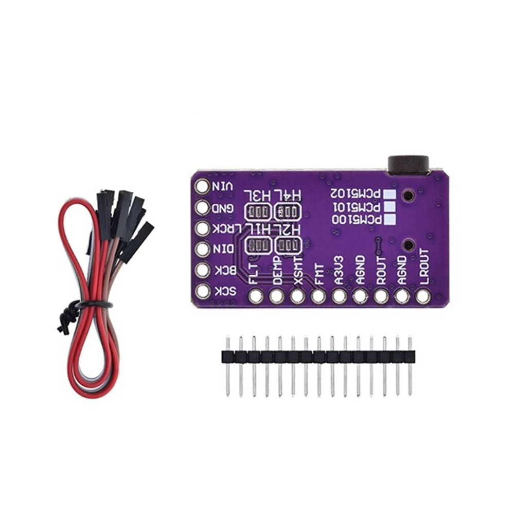 I2S PCM5102A ЦАП декодер GY-PCM5102 модуль плеера для Raspberry Pi PHAT форматная плата цифровая
