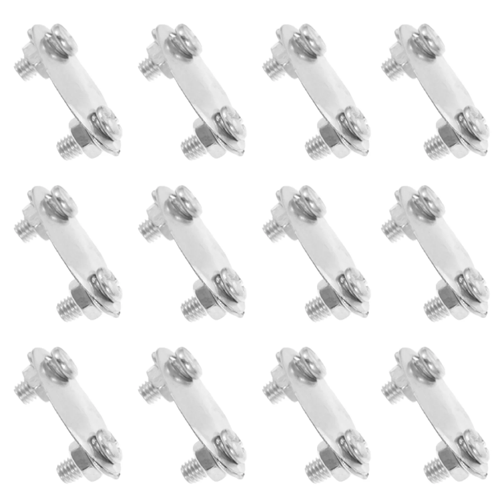 

20 Pcs Iron Screw Mudguards Clip Bike Fixed Buckle Mountain Accessory Bicycle Fenders