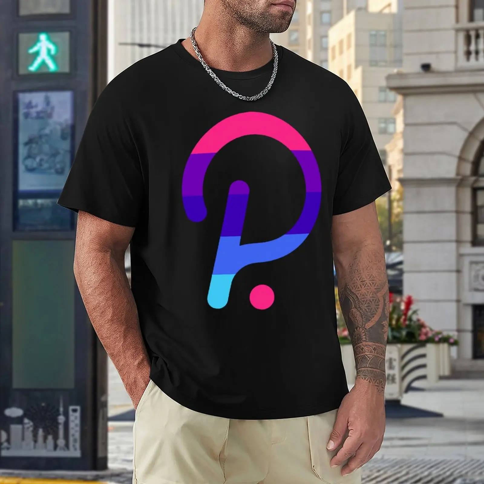 

Tees Colorful Polkadot DOT Unique Travel USA Size High Grade