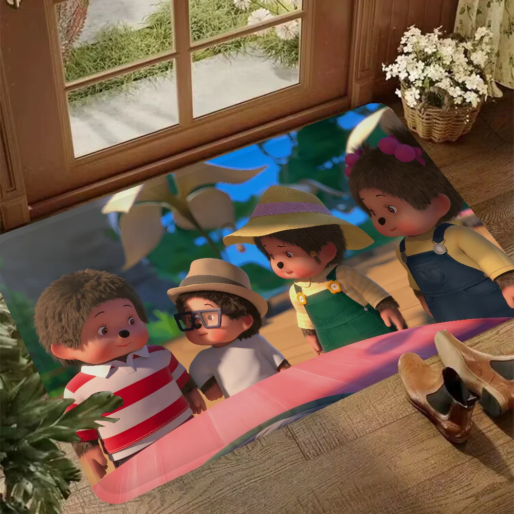 Противоскользящий Ковер Из Полиэстера В Современном Стиле M-monchhichi Для Гостиной