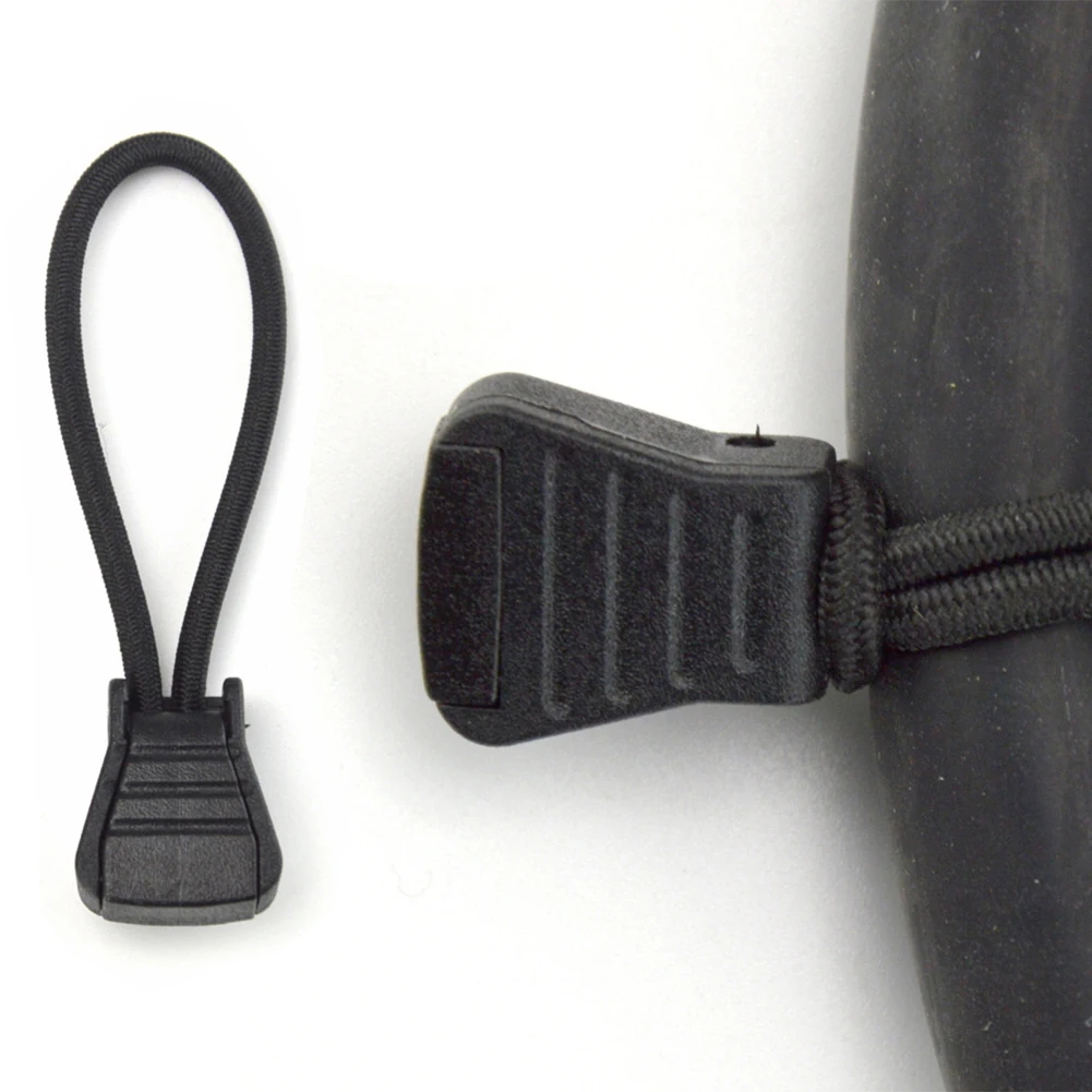 

2pcs Scuba Dive Hose Clip Retainer Holder Elastic Bungee Rope Tap Fixing Single End Clip High Low Pressure Pipe Snorkeling Parts